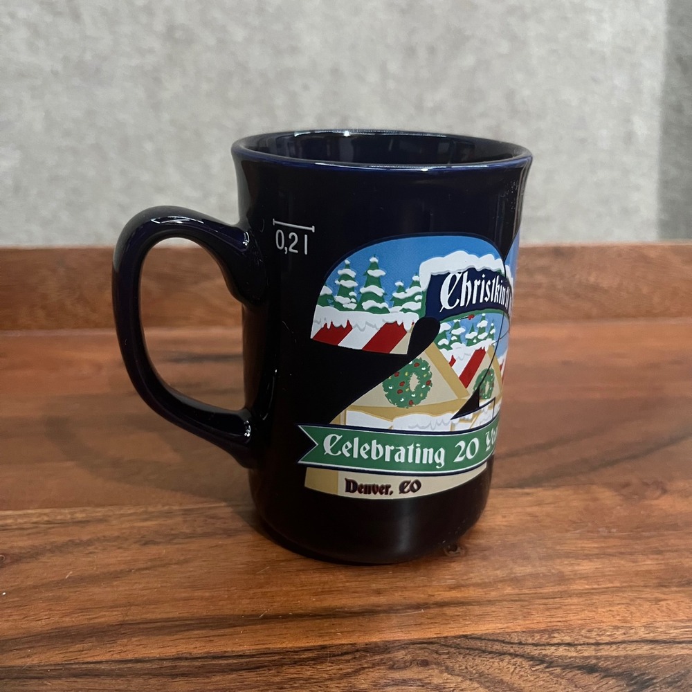 Denver Christkindlmarket Mug 2020 Christmas Market‎ Glühwein 20th Anniversary